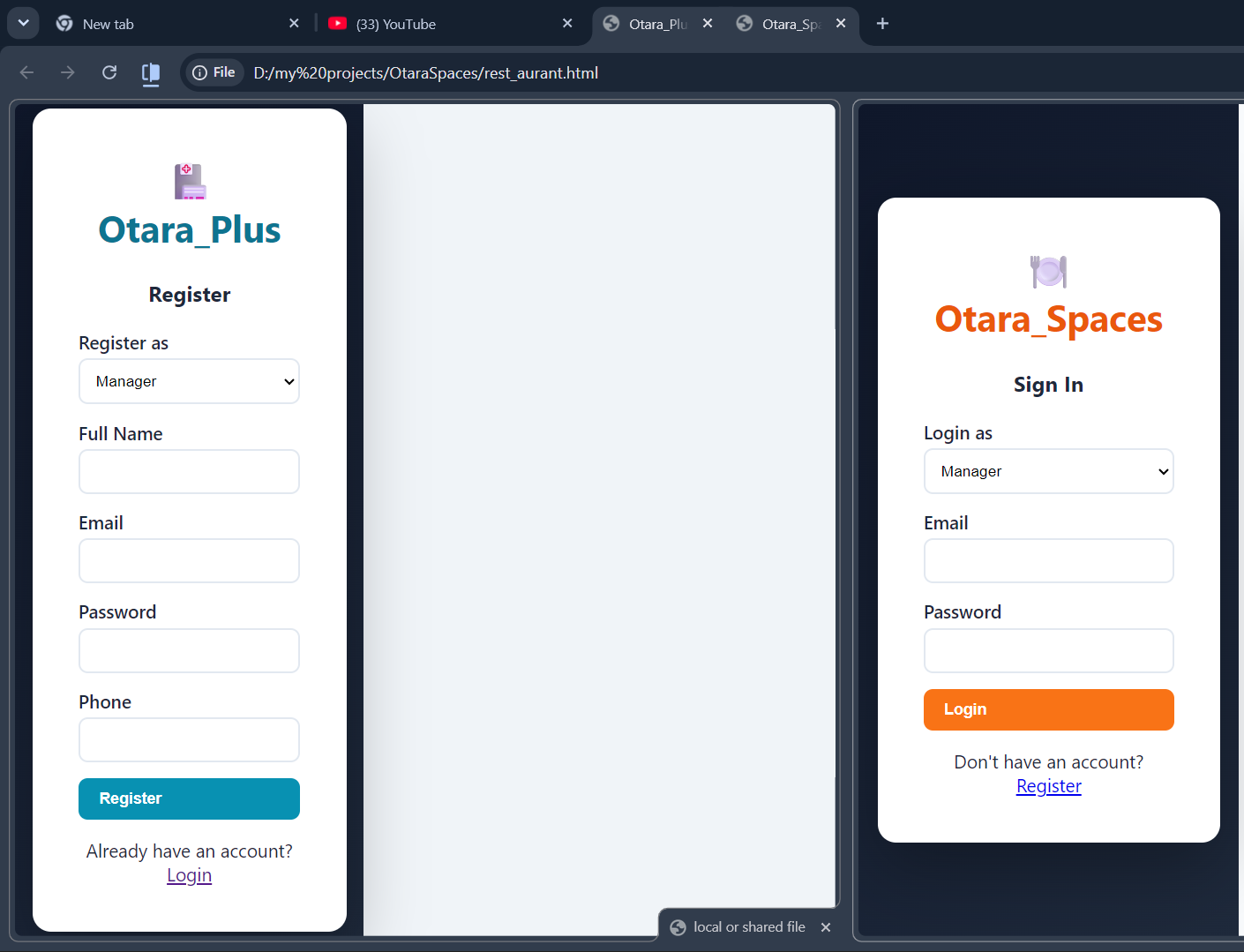 Otara login
